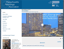 Tablet Screenshot of massneuro.org